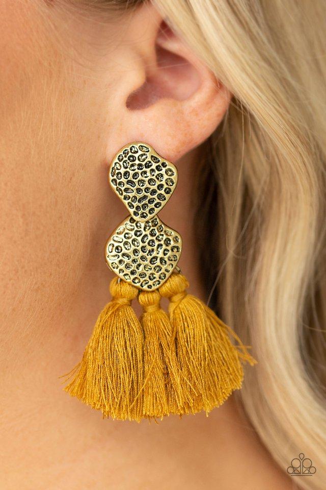 Tenacious Tassel - Green / Yellow