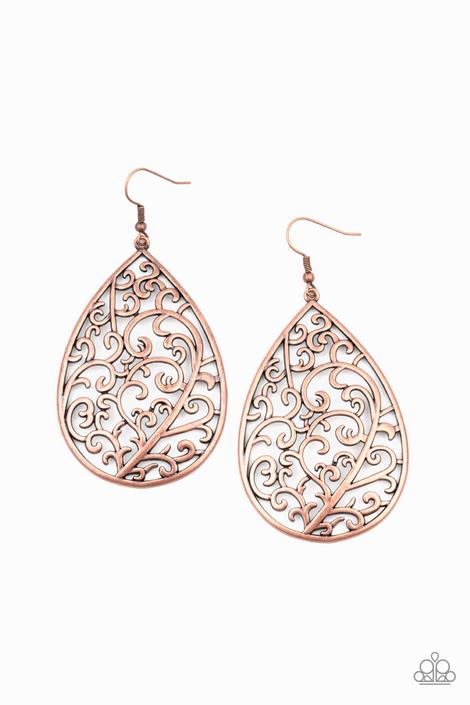 Grapevine Grandeur Silver/ Copper
