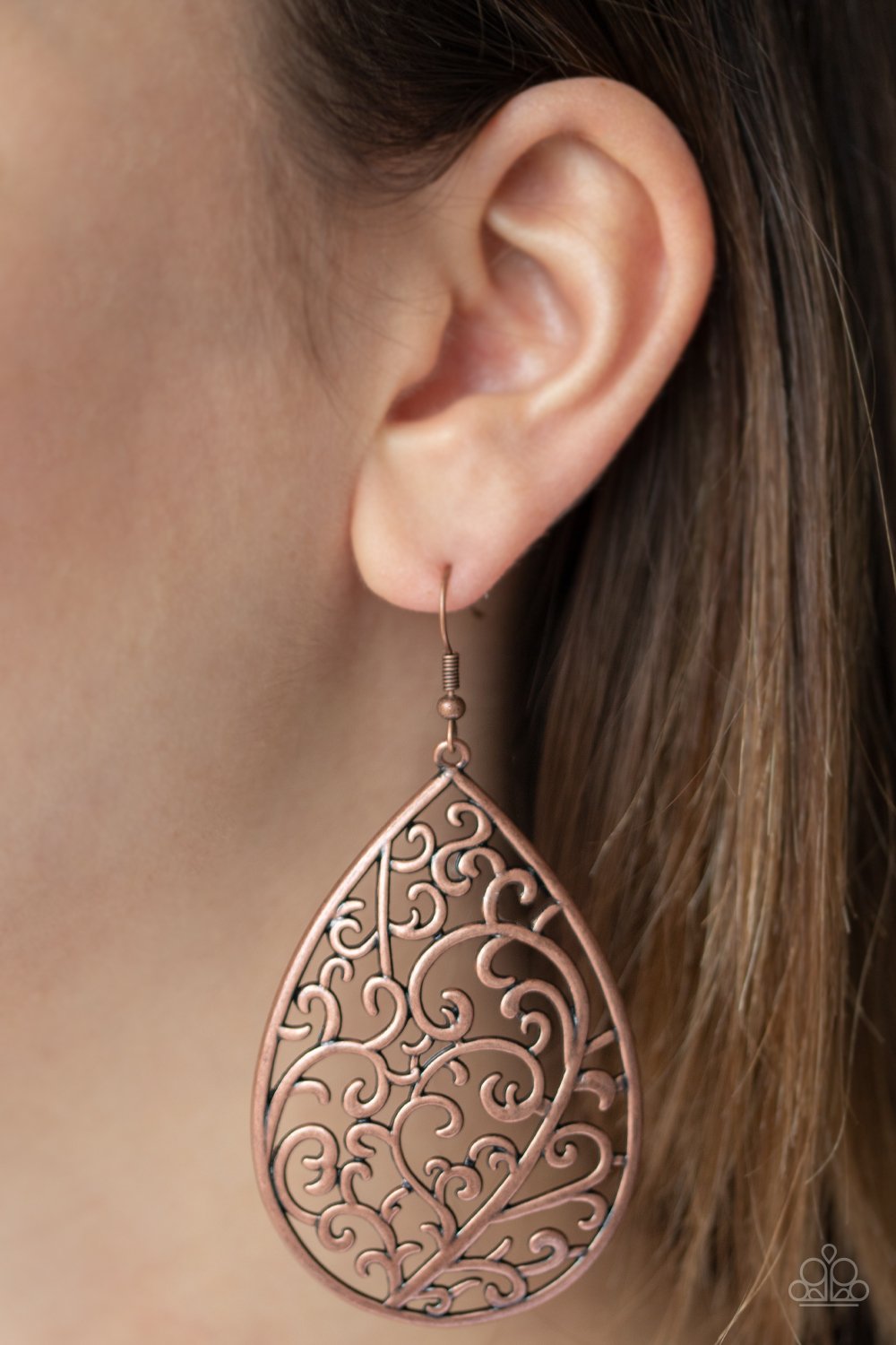 Grapevine Grandeur Silver/ Copper