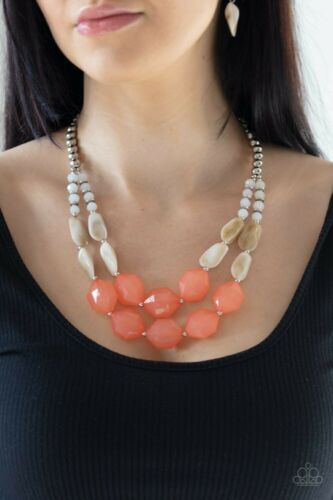 Seacoast Sunset Orange / Blue