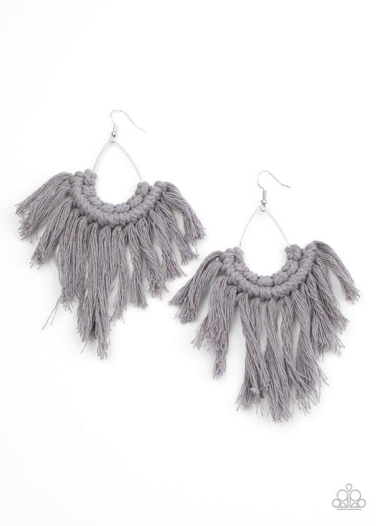 Wanna Piece of MACRAME Silver / White