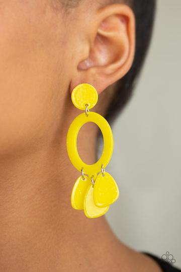 Sparkling Shores - Yellow / Orange