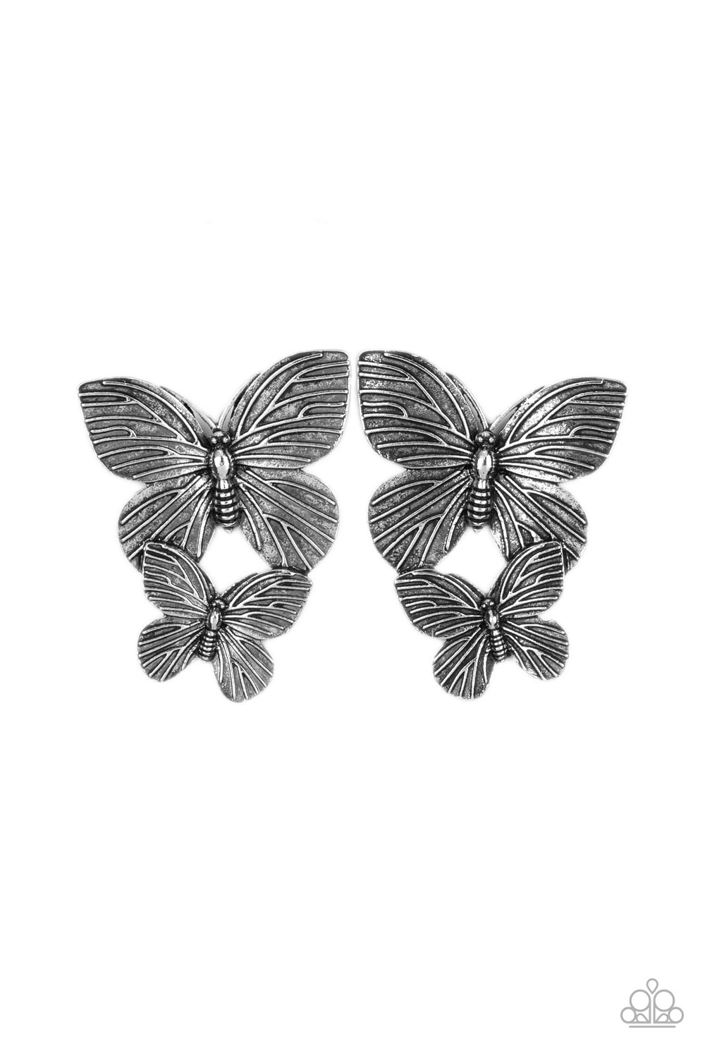 Blushing Butterflies - Silver